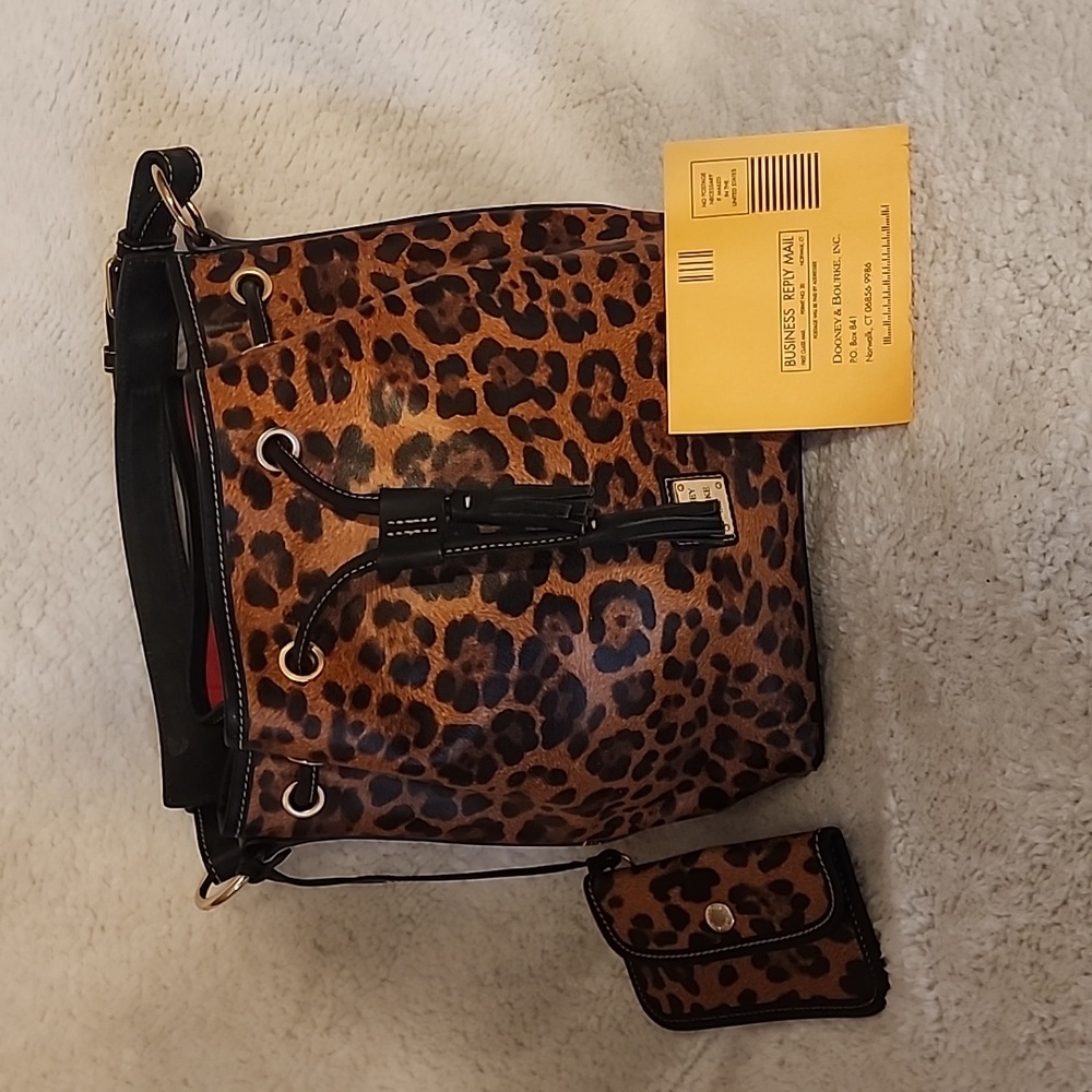 Dooney and Bourke cheetah print handbag